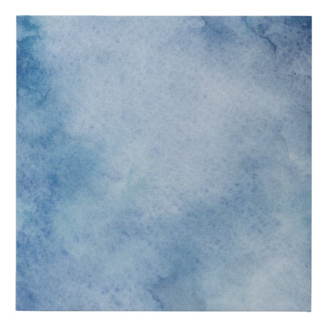 Watercolor texture background paint faux canvas print (Front)