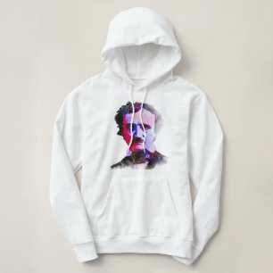 Watercolor The Raven Edgar Allan Poe Poem Author Hoodie