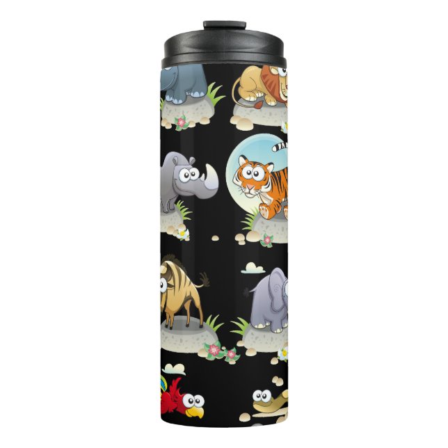 Watercolor Thermal Tumbler (Front)