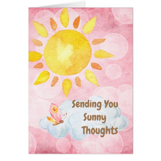 Watercolor Thinking of You (Front)