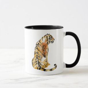 Watercolor Tiger Sitting Mug