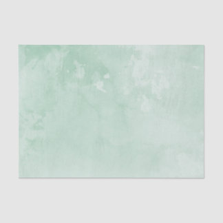 Watercolor Tissue Paper | Mint Green