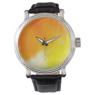 Watercolor Transparent Painting Effect Watch