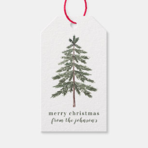 Watercolor Tree Gift Tags