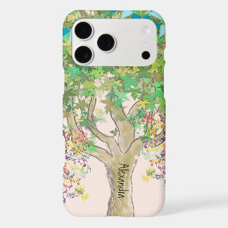 Watercolor Tree Original Art iPhone 17 Pro Max Case