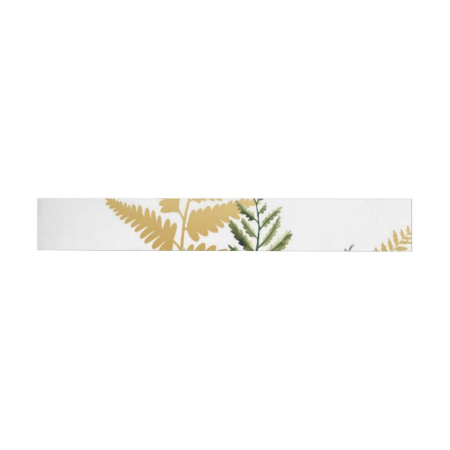 Watercolor Trees 1 Wrap Around Label (Individual)