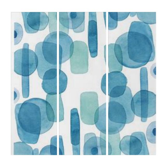 Watercolor  triptych (Front)