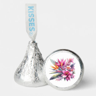 Watercolor Tropical Bliss- Hershey®'s Kisses®