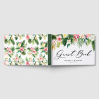 Watercolor Tropical Flowers and Greenery Wedding