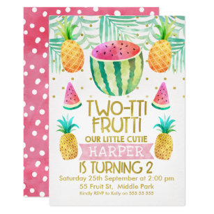 2nd birthday invitations zazzle