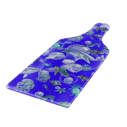 Watercolor Under the Sea  Cutting Board