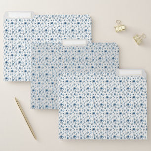 Watercolor Under The Sea Pattern File Folder
