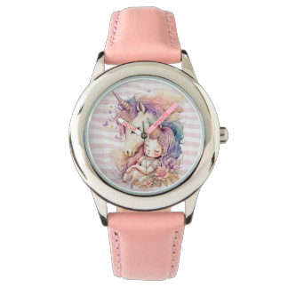 Watercolor Unicorn Watch