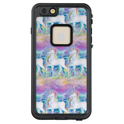Watercolor Unicorns LifeProof FRĒ iPhone 6/6s Plus Case