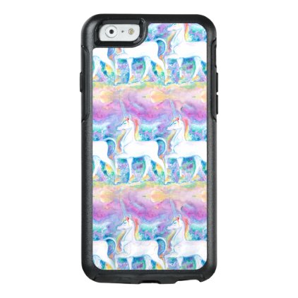 Watercolor Unicorns OtterBox iPhone 6/6s Case