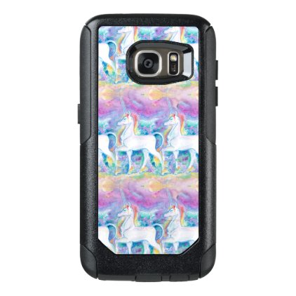 Watercolor Unicorns OtterBox Samsung Galaxy S7 Case