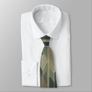Watercolor Unique Luxury Grey Print Neck Tie