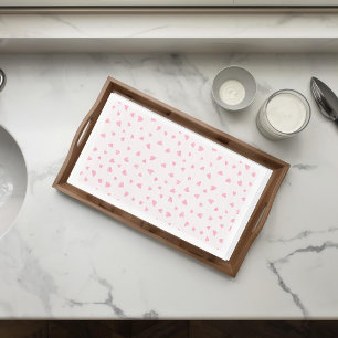 Watercolor Valentine Hearts Paper Guest Towels