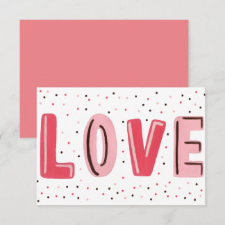 Watercolor Valentine's Day Card