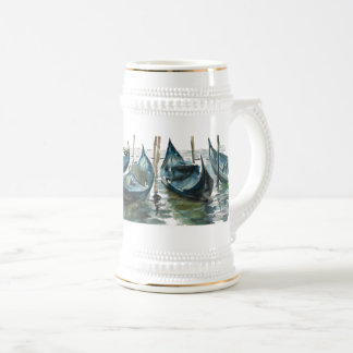 Watercolor Venice Beer Stein