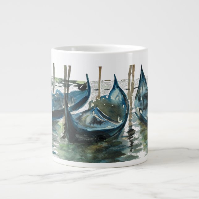 Watercolor Venice Giant Coffee Mug (Front)