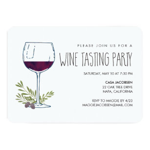Wine Tasting Invitations Zazzle