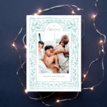 Watercolor Vintage Botanical Frame