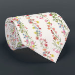 Watercolor Vintage Floral Spring Garden  Neck Tie<br><div class="desc">Watercolor Vintage Floral Spring Garden Neck Tie</div>