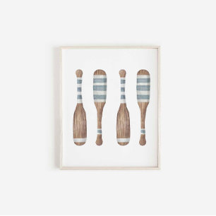 watercolor vintage Peddle print