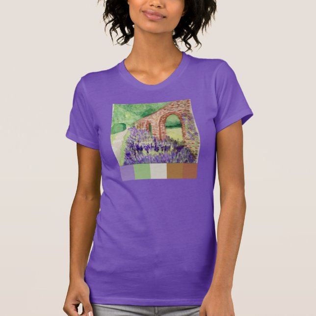 Watercolor Wall T-Shirt (Front)