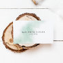 Watercolor Wash | Green Business Card