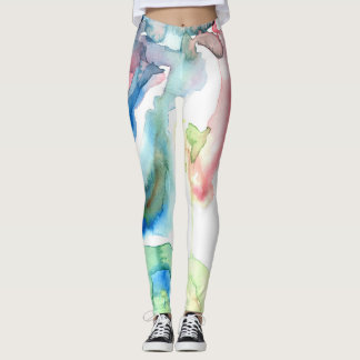 Watercolor Wash Leggings