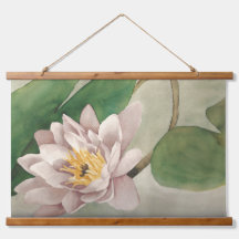 Watercolor Water Lily