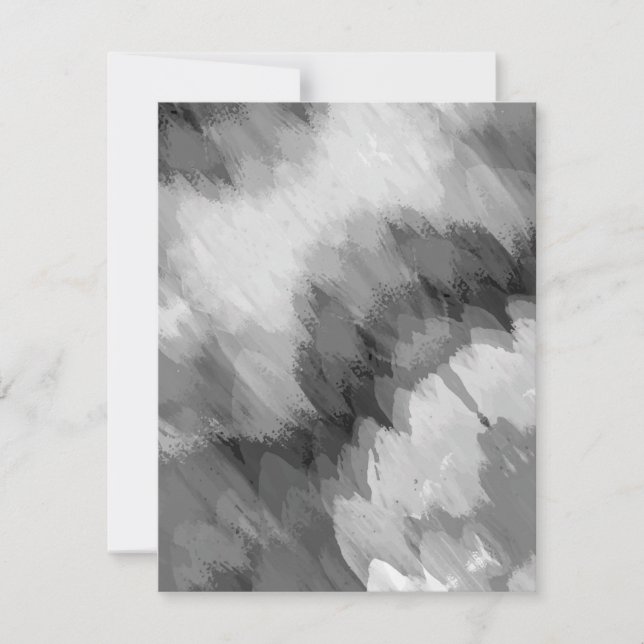 Watercolor waterfall, nature 3 note card (Front)