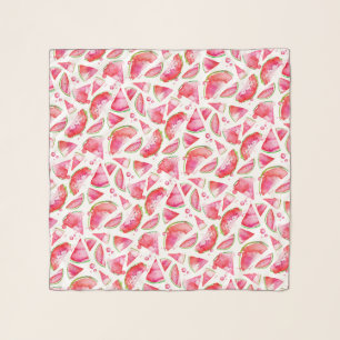 Watercolor Watermelon 1 Scarf