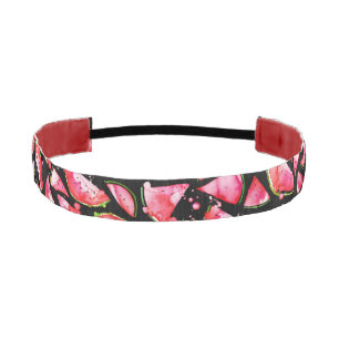 Watercolor Watermelon 2 Athletic Headband
