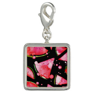 Watercolor Watermelon 2 Charm