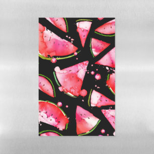 Watercolor Watermelon 2 Magnetic Dry Erase Sheet
