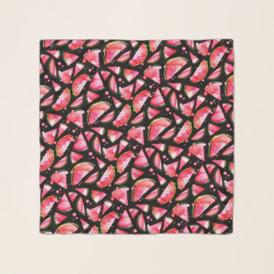Watercolor Watermelon 2 Scarf