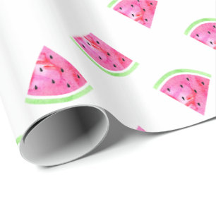 Watercolor Watermelon Wrapping Paper