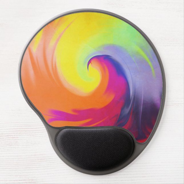 Watercolor Wave - Gel Mousepad (Front)