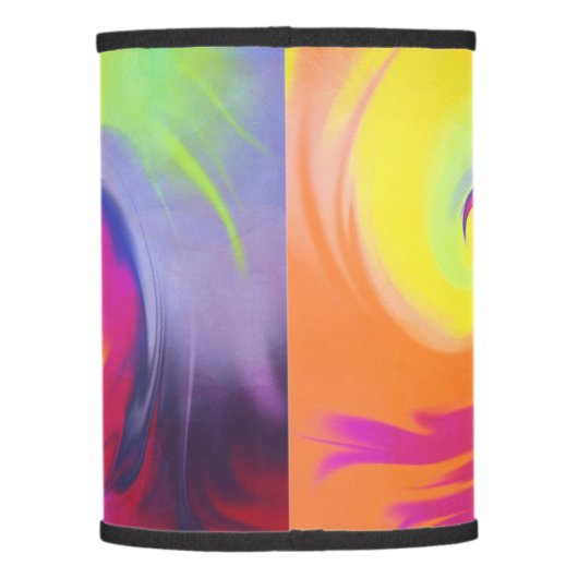 Watercolor Wave - Lamp Shade (Back)