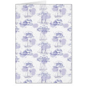 Watercolor Waves & Ships Pattern (Front)