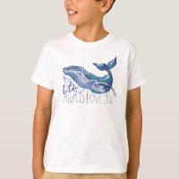 Watercolor Whale - I Whale Always Love You