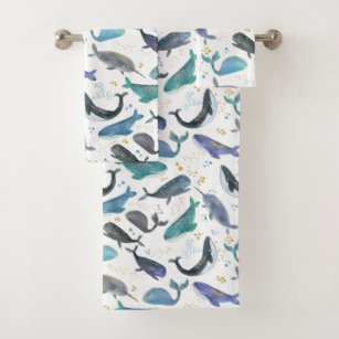 Fish bath towels hotsell