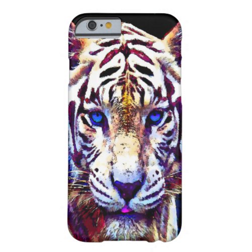 Watercolor White tiger iPhone 6 Case