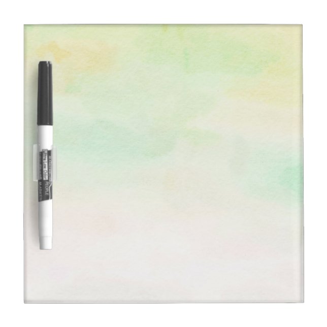 Watercolor whiteboard soft colors (Front)