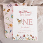 Watercolor Wildflower 1st Birthday Party Invitation at Zazzle