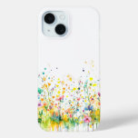 Watercolor Wildflower | Cottage Garden Floral iPhone 15 Case