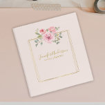 Watercolor Wildflower Lush Blush Pink Floral 3 Ring Binder<br><div class="desc">Fun and professional binder. Beautiful Soft Watercolor Lush Blush Pink Floral with a touch of Gold.  Personalize with your details easily and quickly,  simply press the customize it button.  Matching items to complete your collection are available in our Zazzle store!</div>